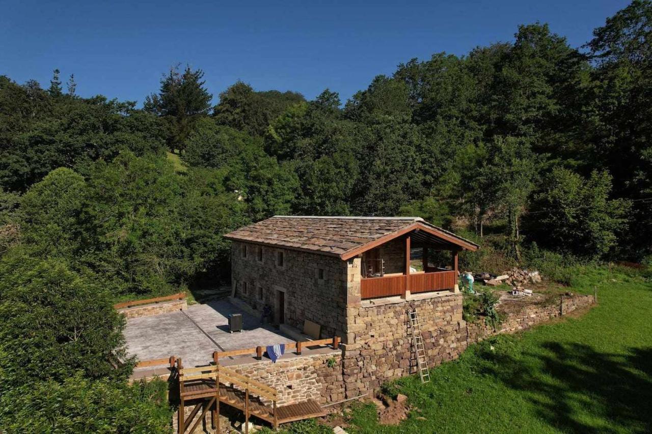 Cabana Pasiega Castro Valnera Vega de Pas Kültér fotó